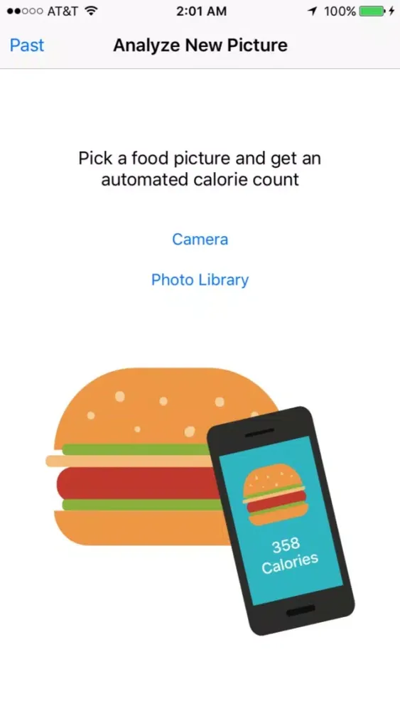 Tangkapan skrin Food Calorie Counter - Automatically guess the calorie count in your food