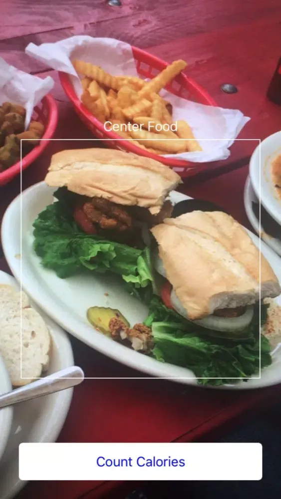 Tangkapan skrin Food Calorie Counter - Automatically guess the calorie count in your food