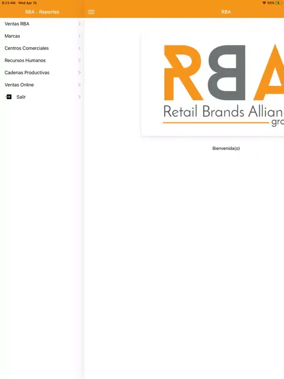 RBA Móvil iPad  스크린샷
