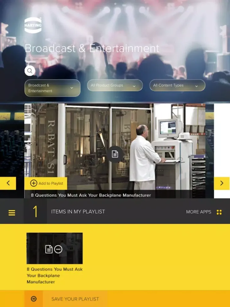 HARTING - Knowledge Center iPad 應用截圖