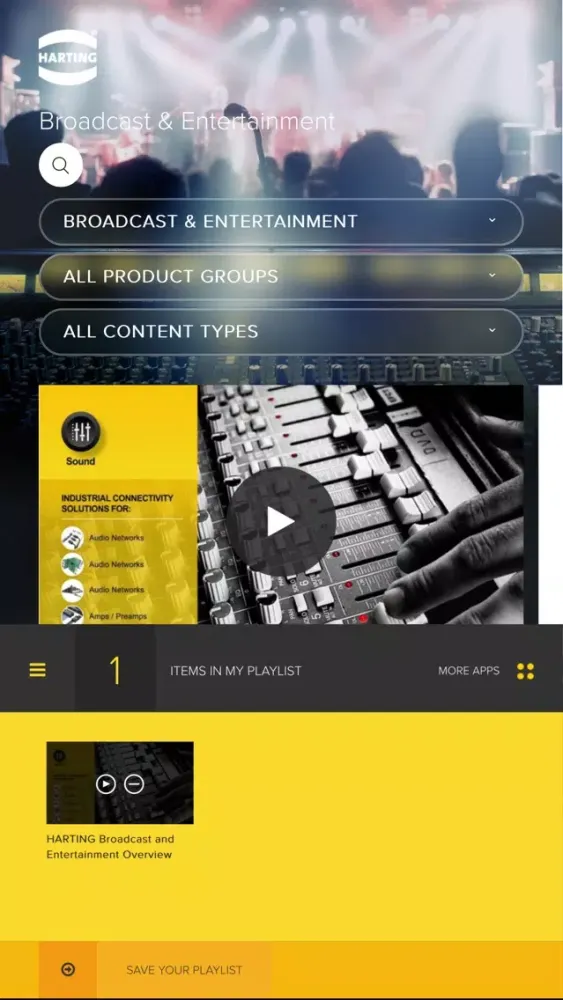 HARTING - Knowledge Center應用截圖