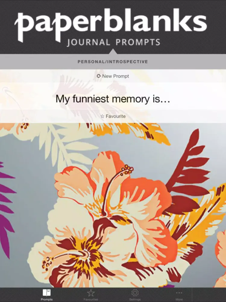 تصاویر Paperblanks® Journal Prompts iPad 