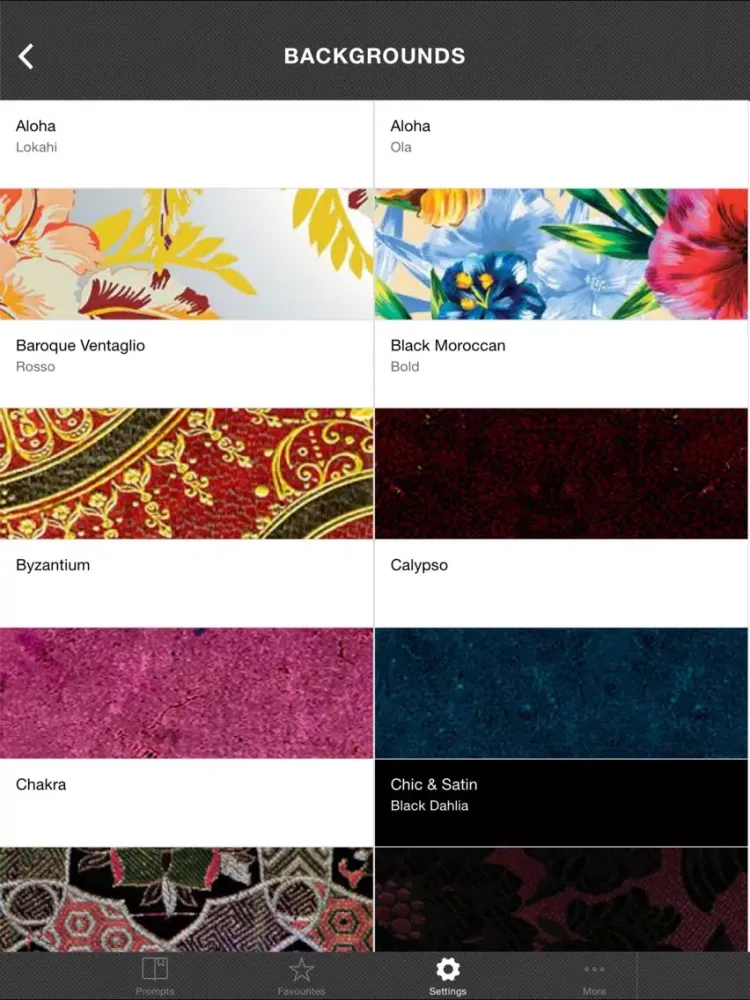 تصاویر Paperblanks® Journal Prompts iPad 