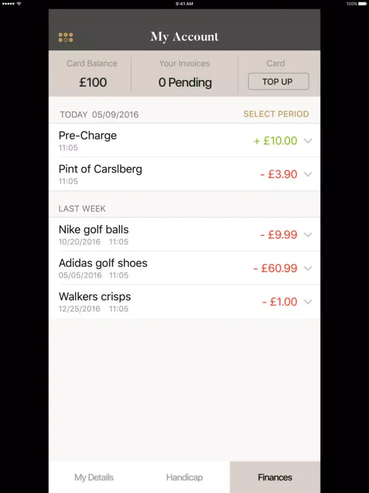 Ảnh chụp màn hình của Hartsbourne Golf Club iPad 