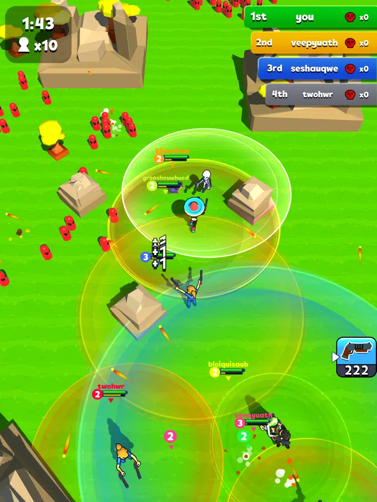 BulletRush.io iPad  스크린샷