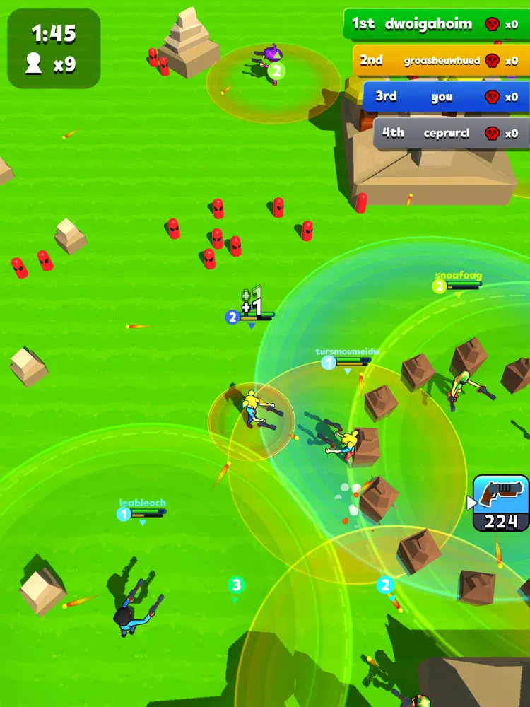 BulletRush.io iPad  스크린샷