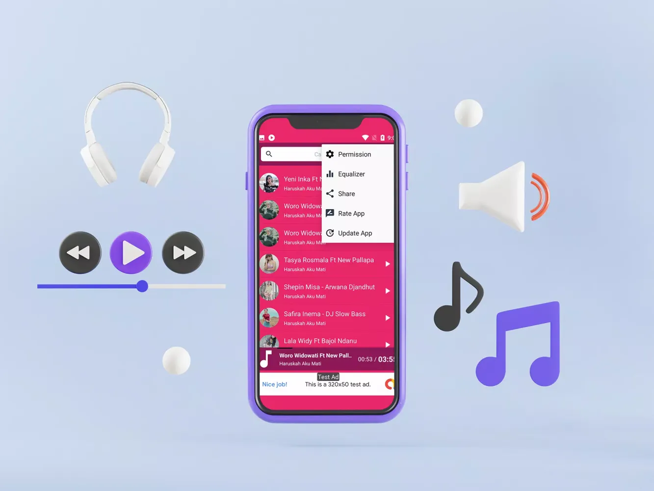 Haruskah Aku Mati Dangdut New Pallapa Ekran Görüntüleri