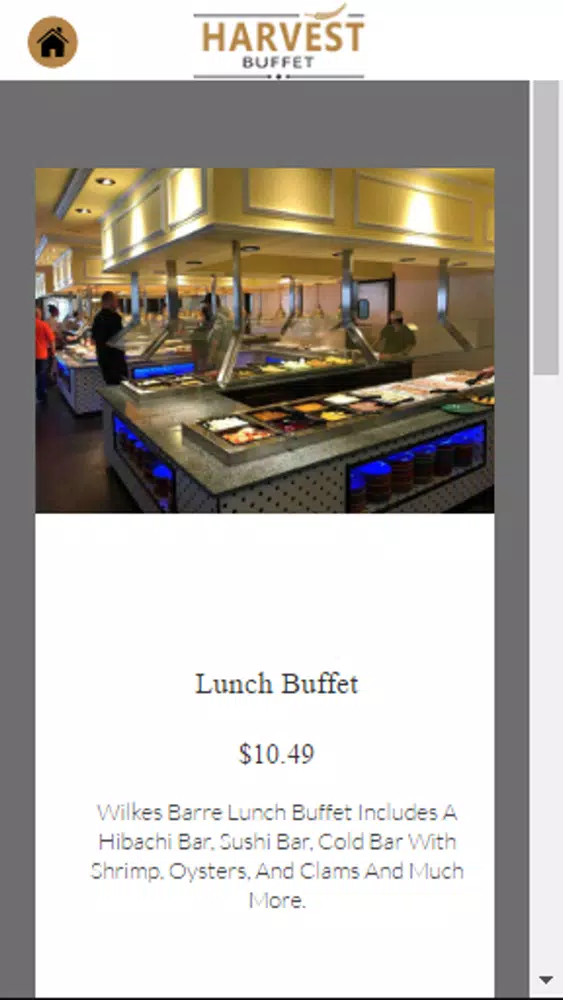 Harvest Buffet Screenshots
