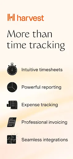 Zrzuty ekranu Harvest: Track Time & Invoice
