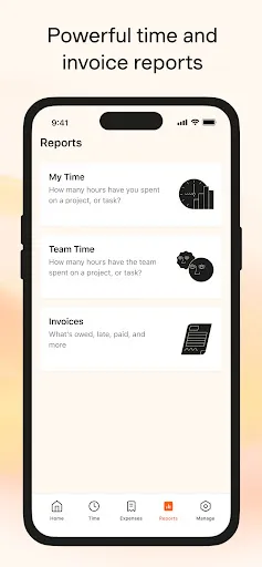Zrzuty ekranu Harvest: Track Time & Invoice