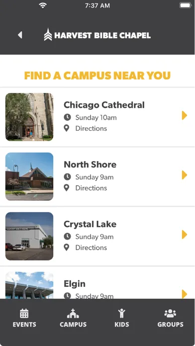 Zrzuty ekranu Harvest Bible Chapel Chicago