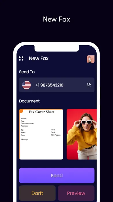 Send Fax - Burner & Scanner Screenshots
