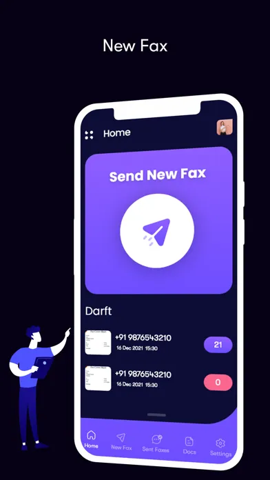 Send Fax - Burner & Scanner Screenshots