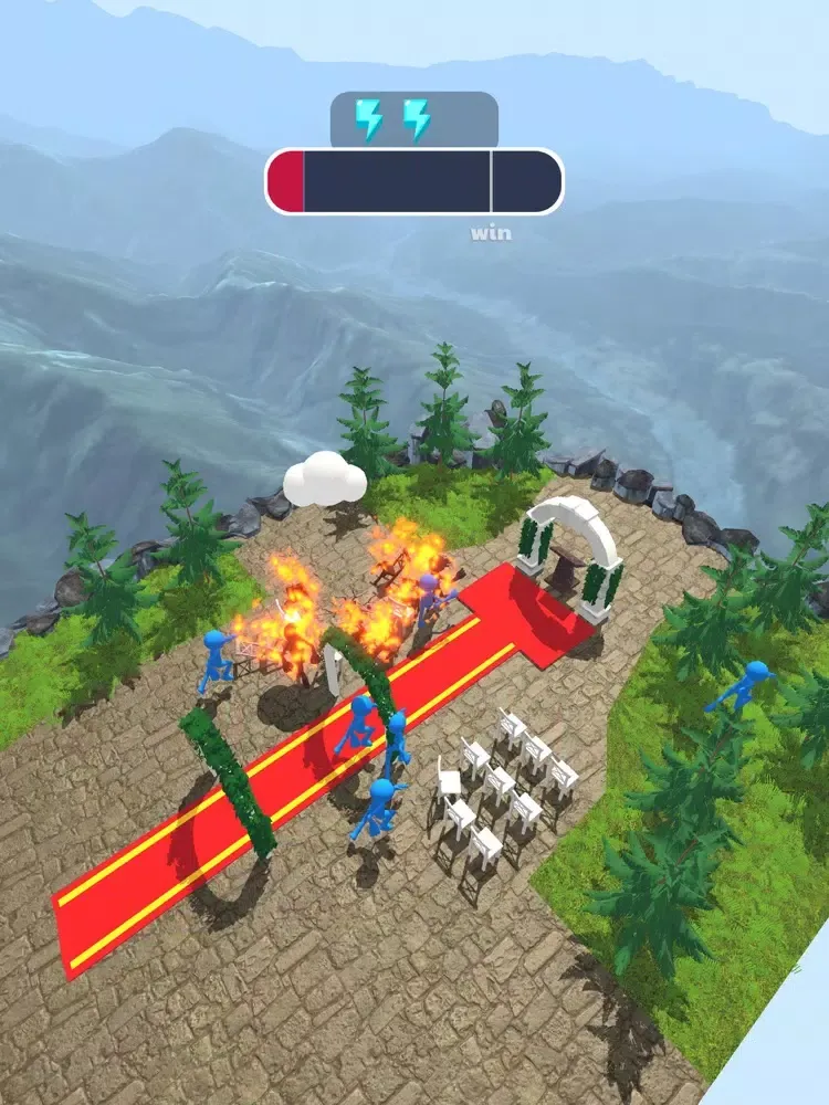 Tangkapan skrin Fire Starter 3D iPad 