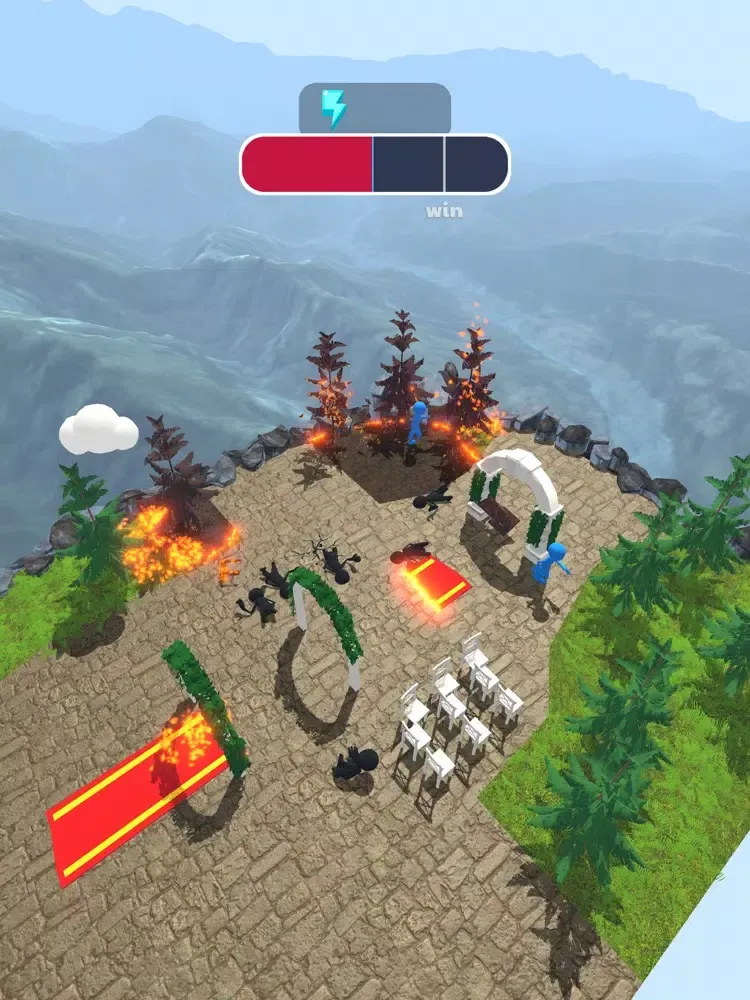 Tangkapan skrin Fire Starter 3D iPad 