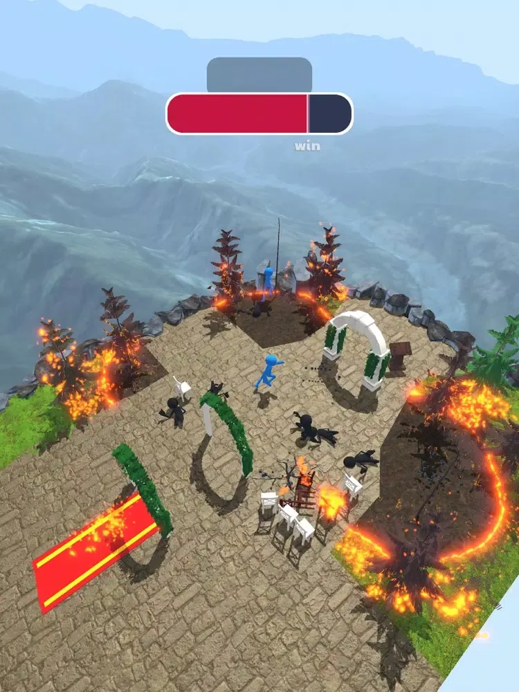 Tangkapan skrin Fire Starter 3D iPad 