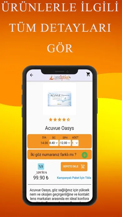 Screenshot di Lens Optikal