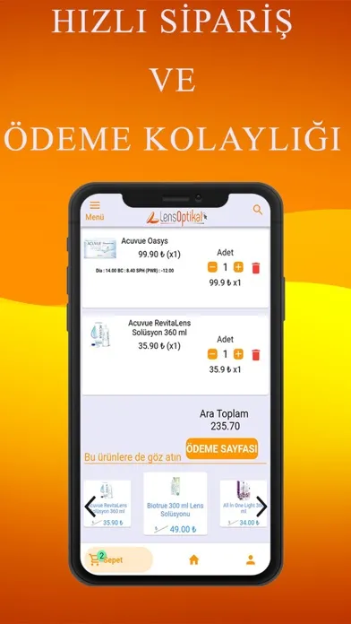 Screenshot di Lens Optikal