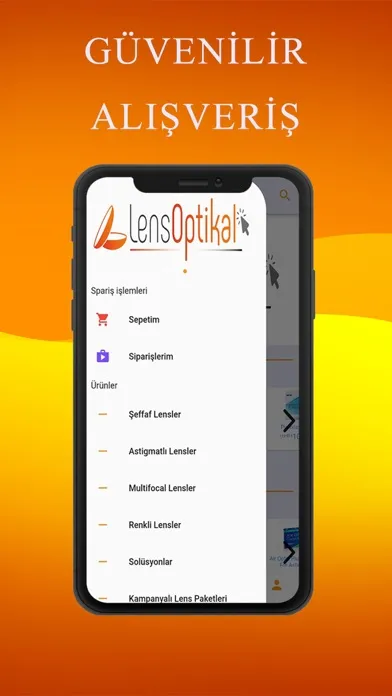 Screenshot di Lens Optikal