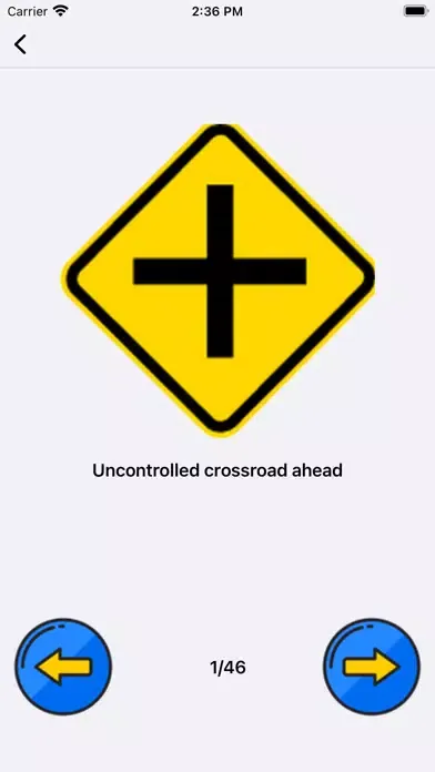 Learn Brazilian Road Signs Screenshots