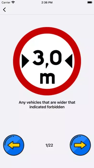 Learn Brazilian Road Signs Screenshots