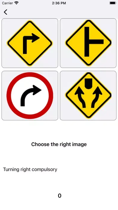 Learn Brazilian Road Signs Screenshots