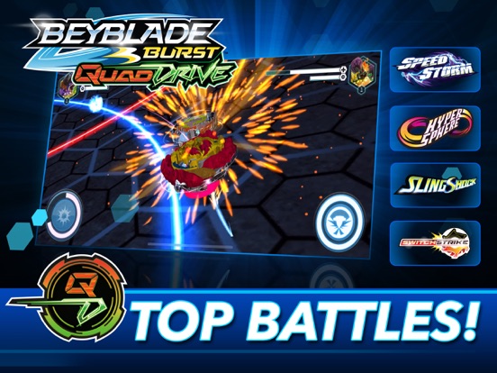 Capturas de pantalla de BEYBLADE BURST app iPad 