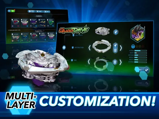 Zrzuty ekranu BEYBLADE BURST app iPad 