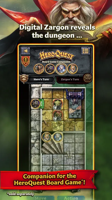 Capturas de pantalla de HeroQuest - Companion App