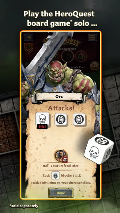 Capturas de pantalla de HeroQuest - Companion App