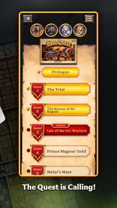 Capturas de pantalla de HeroQuest - Companion App