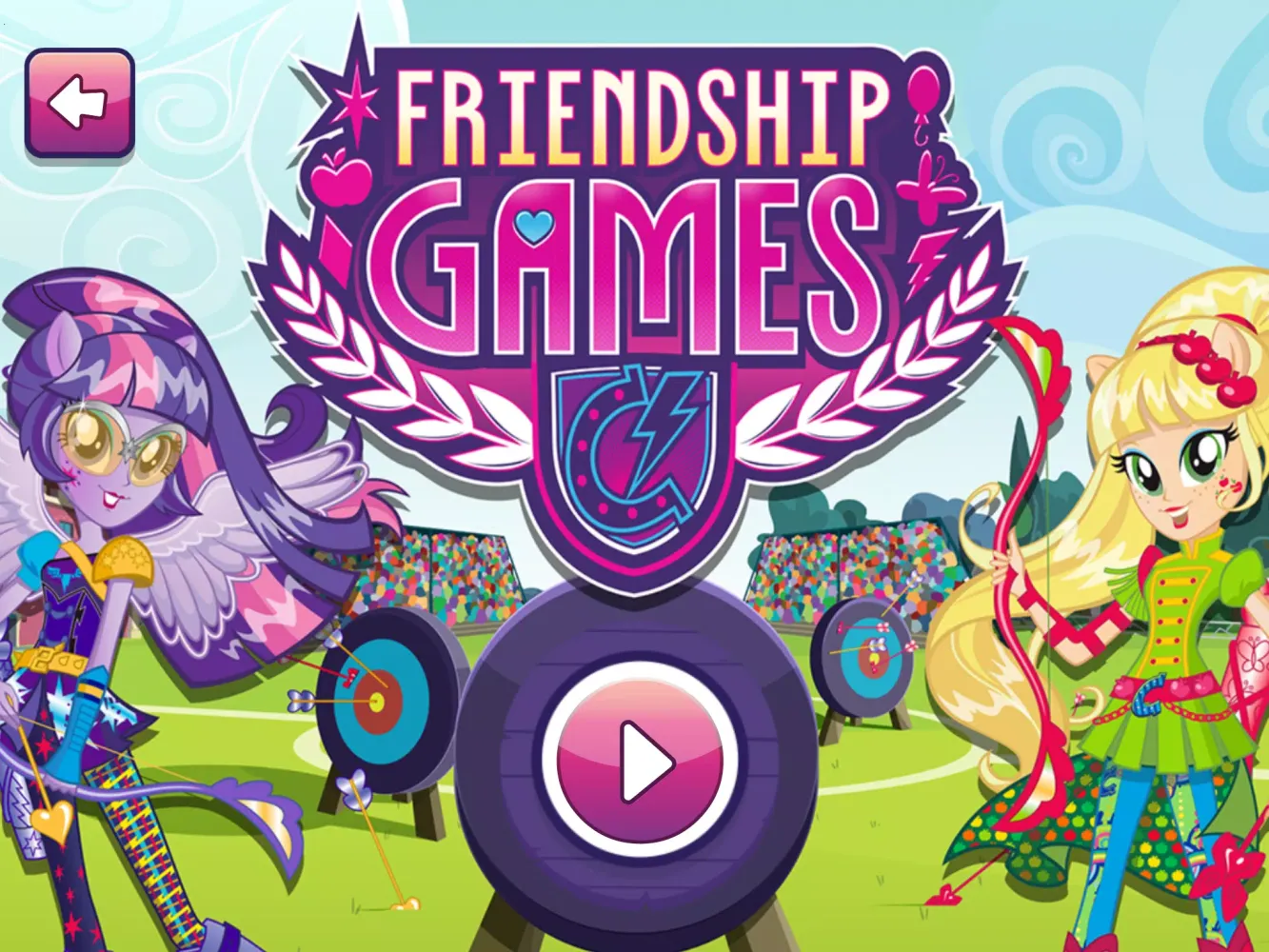 Capturas de pantalla de Equestria Girls