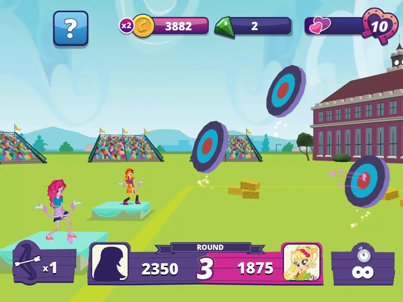 Capturas de pantalla de Equestria Girls