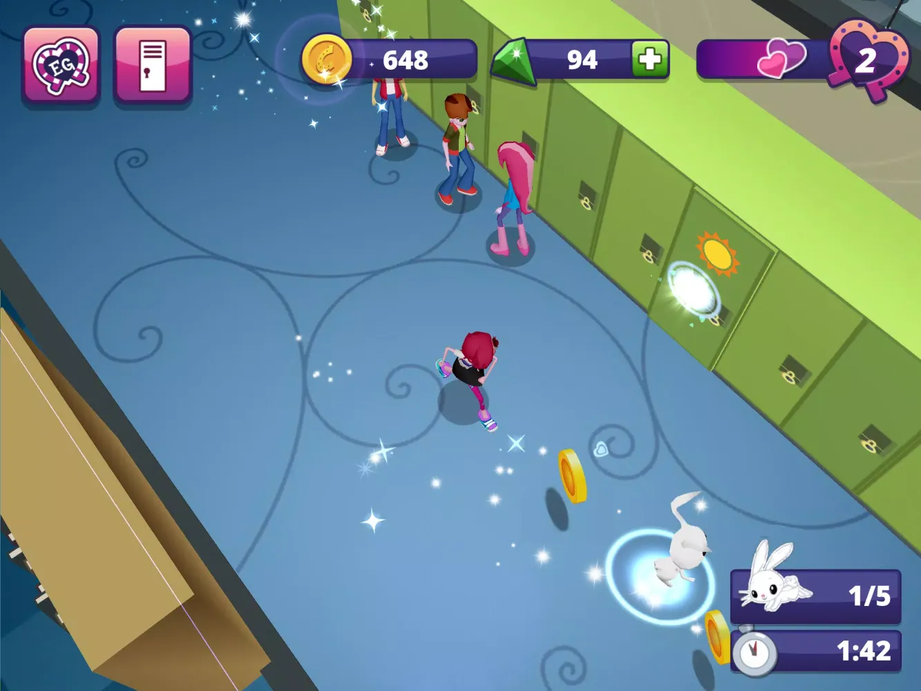Capturas de pantalla de Equestria Girls
