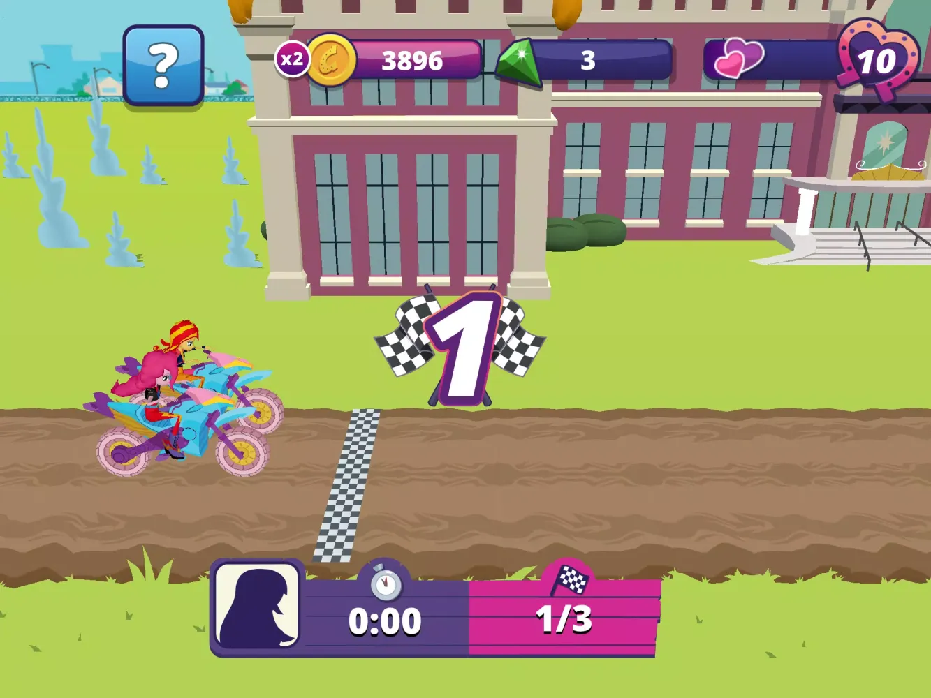 Capturas de pantalla de Equestria Girls