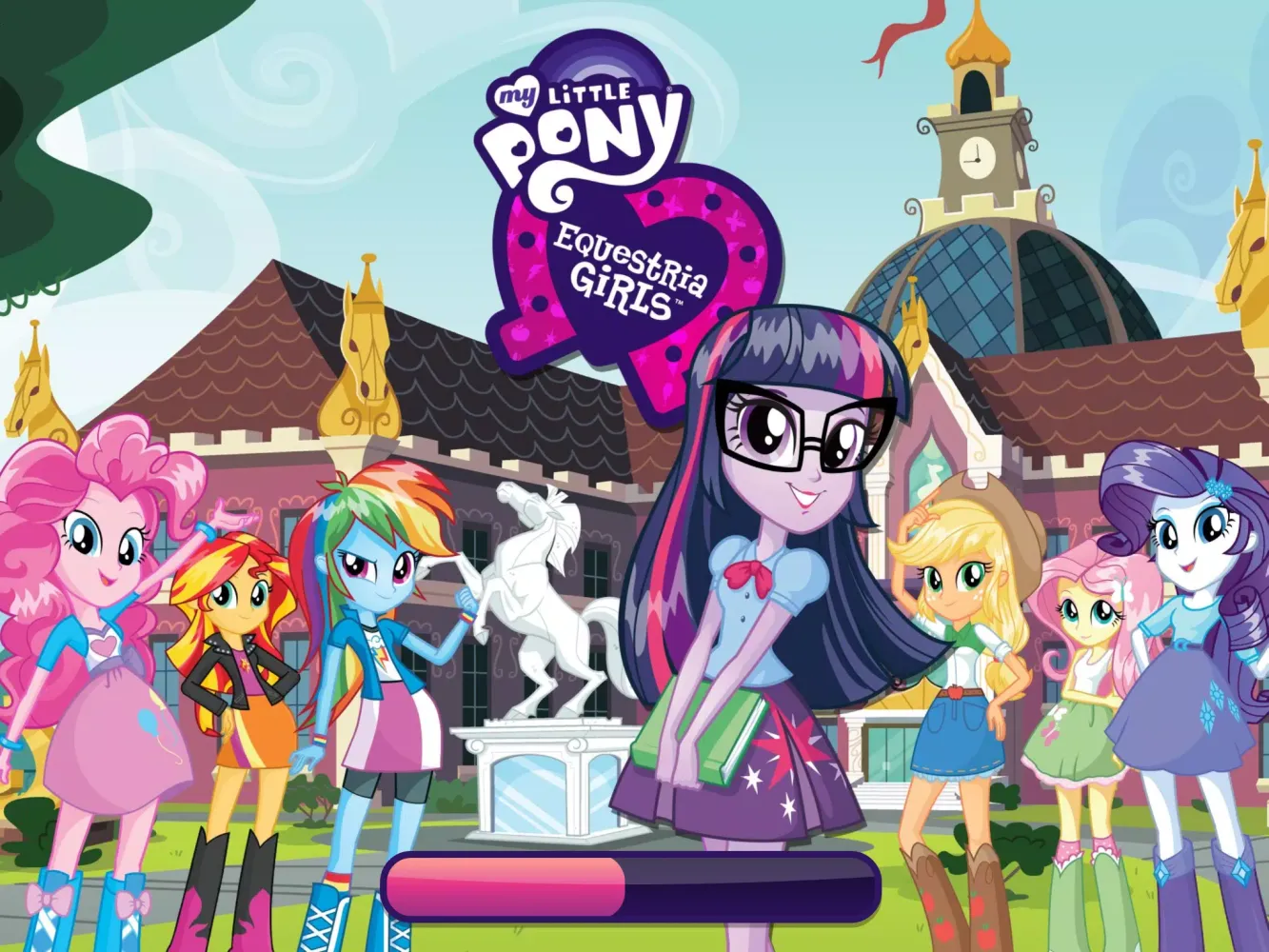 Capturas de pantalla de Equestria Girls