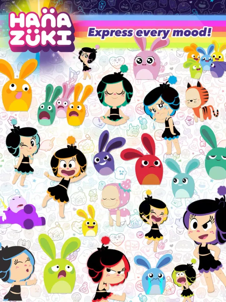 Capturas de tela do Hanazuki Stickers iPad 