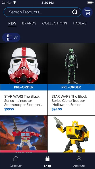 Hasbro Pulse App 스크린샷