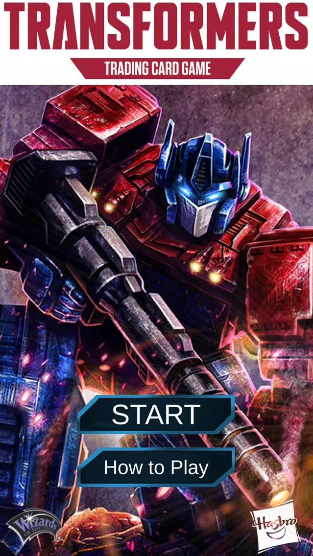 Tangkapan layar Transformers TCG Companion App