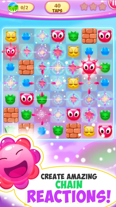 Gummy Pop Chain Reaction Games应用截图