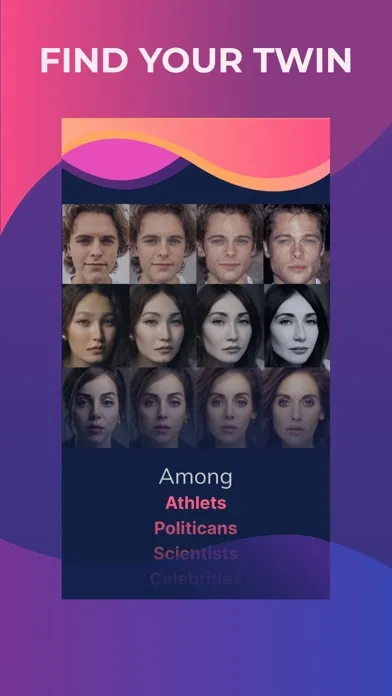 Celebrity Look Alike & AI Art Screenshots