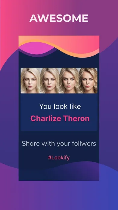 Celebrity Look Alike & AI Art Screenshots