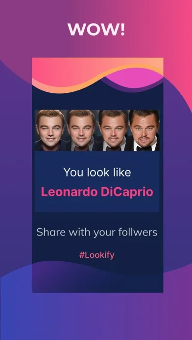 Celebrity Look Alike & AI Art Screenshots