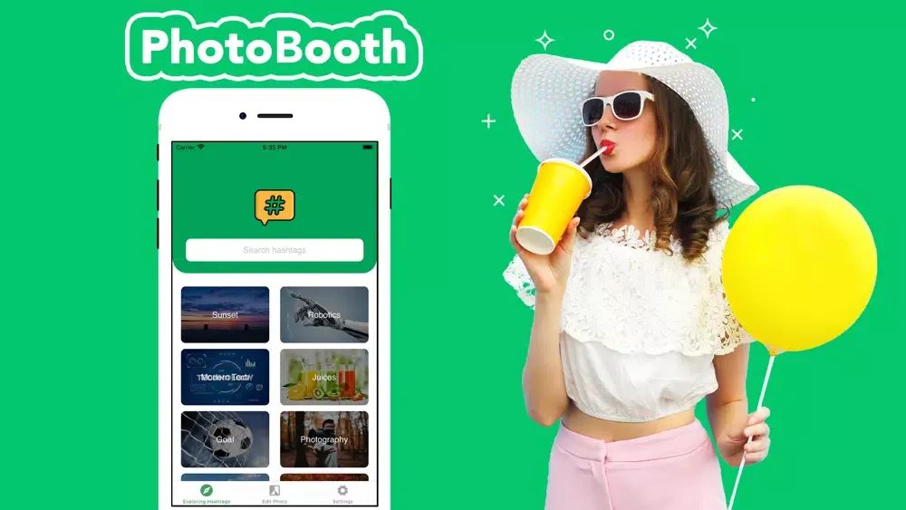 Captures d'écran de PhotoBooth for More Insta Tags