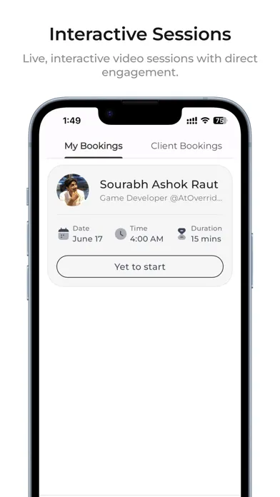 Tangkapan layar Hasher - Connect with experts