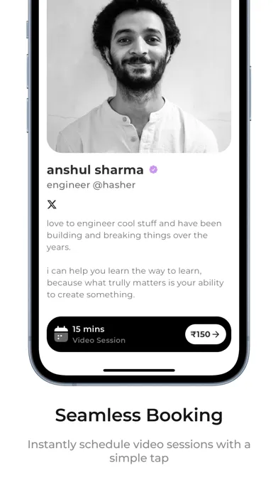 Tangkapan layar Hasher - Connect with experts