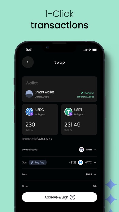 Zrzuty ekranu Obvious Smart Wallet