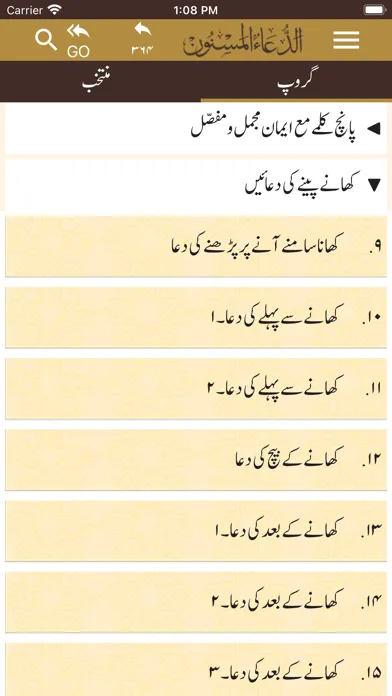 Dua ul Masnoon الدعاء المسنون‎应用截图