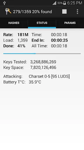 Hash Suite Droid স্ক্রিনশট
