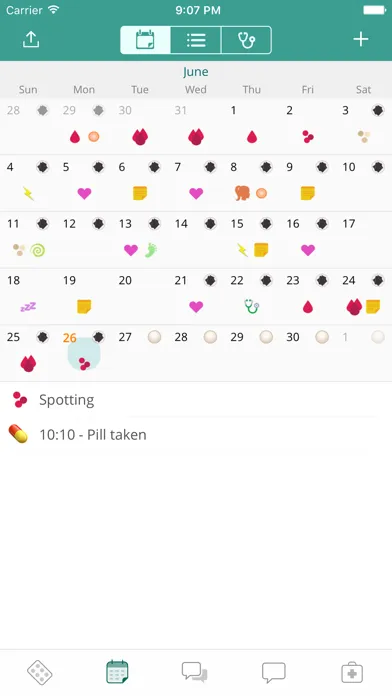 Capturas de pantalla de Birth Control Pill Reminder §